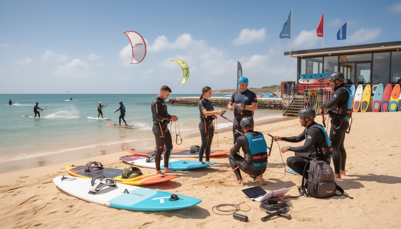 découvrez notre guide complet pour apprendre le kitesurf : choisissez la meilleure école, suivez les étapes essentielles et préparez votre budget pour débuter en toute confiance.