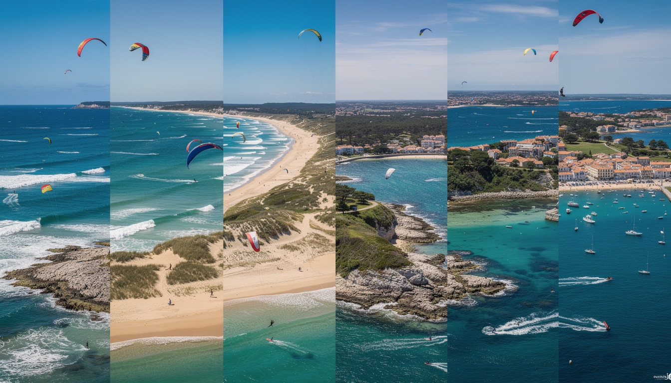 découvrez les 25 meilleurs spots de kitesurf en france pour profiter des vents, des paysages magnifiques et des conditions idéales toute l'année.